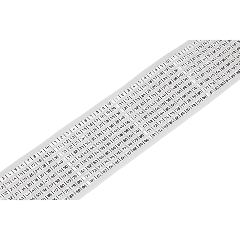WAGO - Kennzeichnungsmaterial Etikett 210-831 2,3mm, ws, 25m Rolle