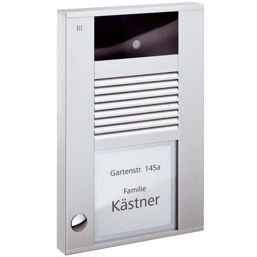 TCS Tür Control - Türstation für Türkommunikation Video-Außenstation Color AVD14013-0010 für 1 WE