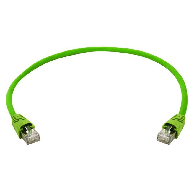 Telegärtner - Patchkabel Kupfer Industrie Patchkabel Cat5 gn 100008661 5,0m, SF/UTP, PUR