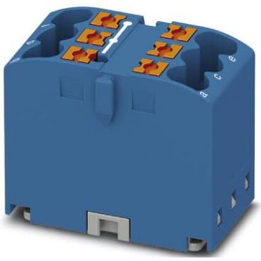 Phoenix Contact - Durchgangs-Reihenklemme Verteilerblock PTFIX 6X2,5 BU − 1 Stück
