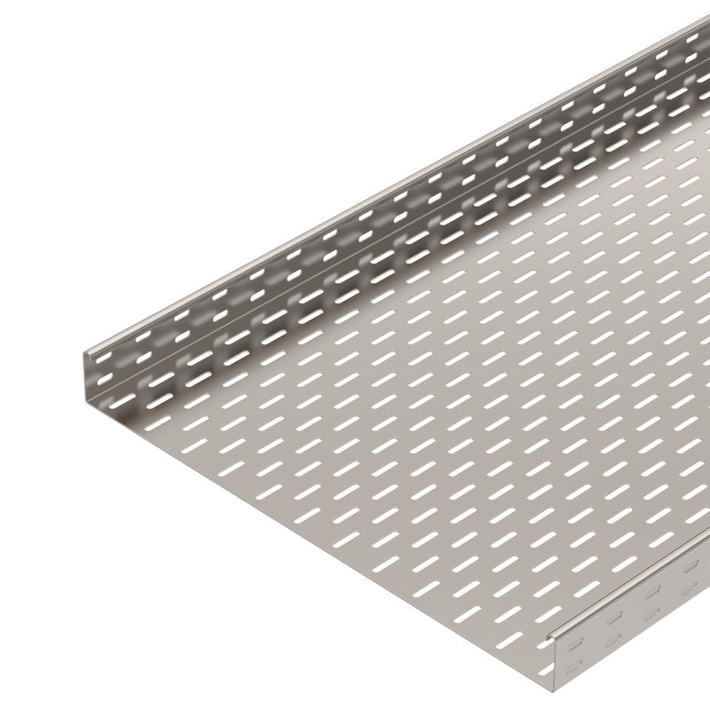 OBO Bettermann - Kabelrinne SKS gelocht SKS 660 A2 60x600x3000 − 3 Meter