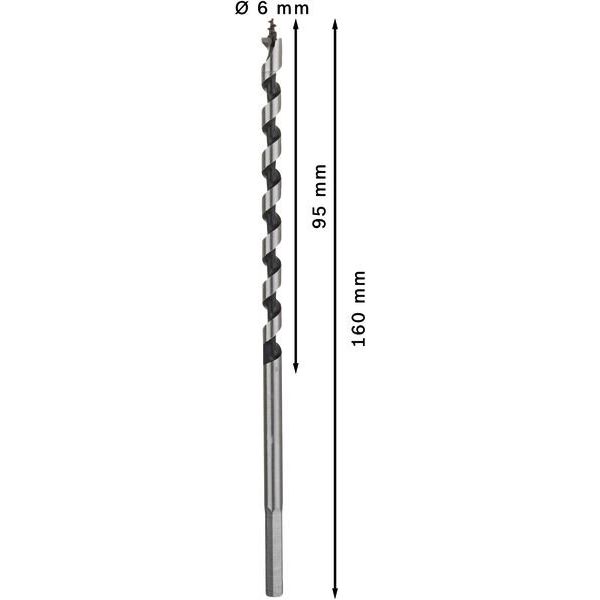 Bosch - Bohrer Holzschlangenbohrer 2608585694 PRO Wood