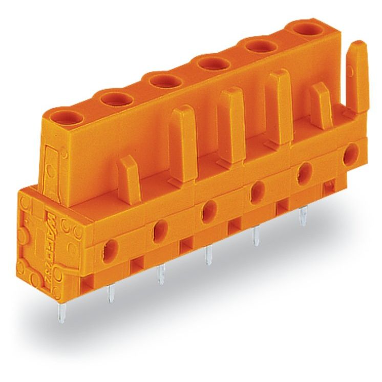 WAGO - Leiterplattensteckverbinder Federleiste 232-769 9pol. 7,63mm ger. − 25 Stück