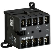 ABB Stotz S&J - Hilfsschütz, Relais Kleinhilfsschütz K6-22Z-F-01 24V 40-450Hz