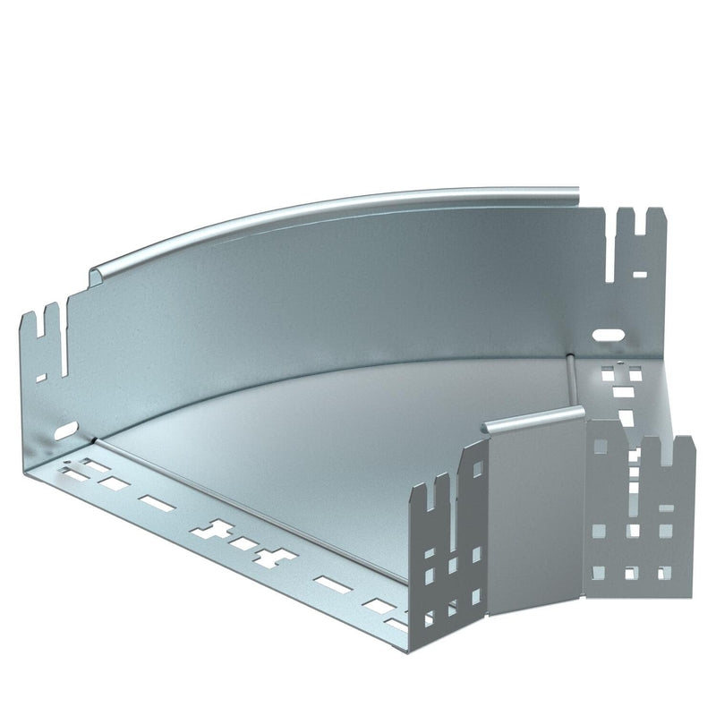 OBO Bettermann - Bogen für Kabelrinne Bogen 45 Grad RBM 45 130 FS 110x300mm
