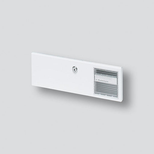 Siedle&Söhne - Montageelement für Türstation Briefkast.Entnahmetür ws 200029513-00 f.BKV 611-3/1 W