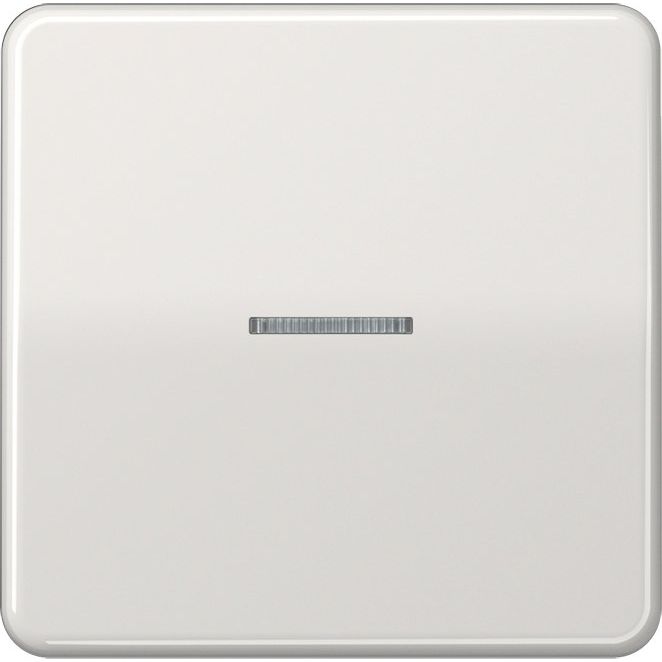 Jung - Bussystem-Tastsensor KNX RF Taster 1fach CD 10911 ST RF LG Duroplast, Serie CD