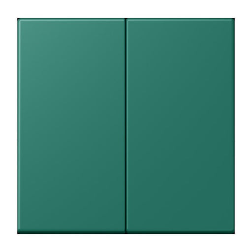 Jung - Abdeckung/Bedienelement für Installationsschalterprogramme Wippe 2fach LC 995 216 vert anglais (32040)