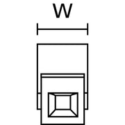HellermannTyton - Steckklemme HECL-2/1-PA-WH-100ST − 500 Stück
