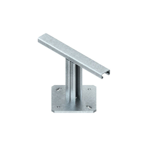 Niedax - Bodenstütze für Rohrbügel Bodenstütze T-Konsole RSSBP 190.100 V 190x100mm