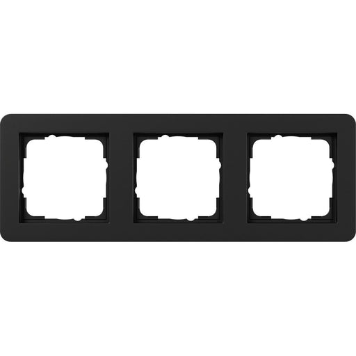 Gira - Abdeckrahmen 3fach 0213153 schwarz m