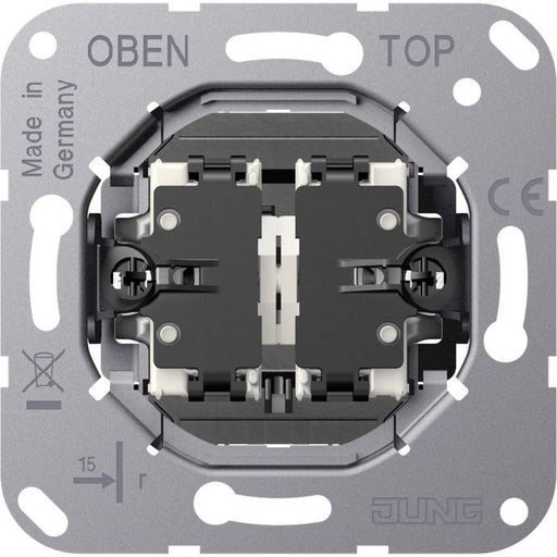 Jung - Taster Doppel-Kipptaster K 535 EU 2Schließer, 10A 250V