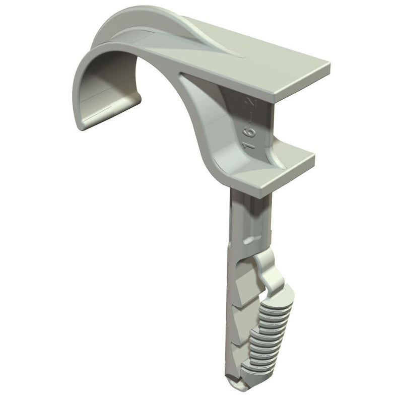 OBO Bettermann - Befestigungsschelle für Kabel/Rohre Steckschelle, 1fach 1974 16-23 16-23mm − 100 Stück