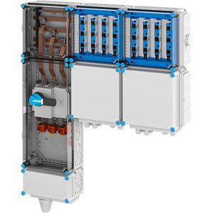 Hensel - Verteilerschrank für Energieversorgung Ladeverteiler Mi EV 22kW 8000 f.8 Ladep. a 22kW