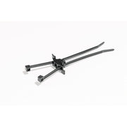 HellermannTyton - Kabelbinder Befestigungsbinder T50SDSBS5-MC5-BK-D1 150x4,6 − 500 Stück