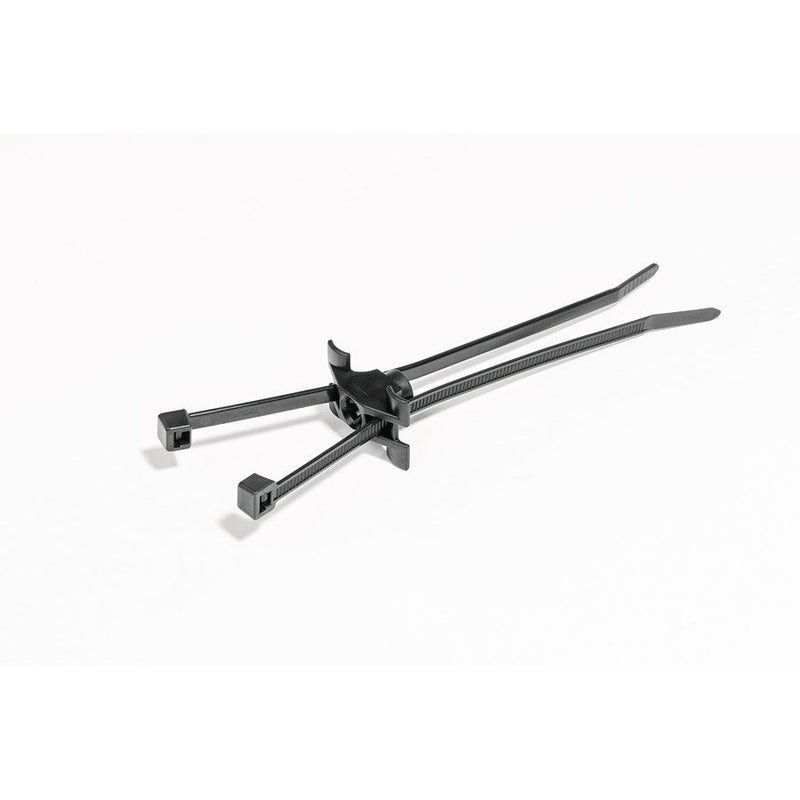 HellermannTyton - Kabelbinder Befestigungsbinder T50SDSBS5-MC5-BK-D1 150x4,6 − 500 Stück
