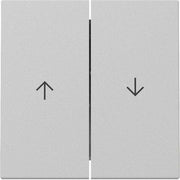 Gira - Abdeckung/Bedienelement für Installationsschalterprogramme Wippe 2f Pfeil 3294015 Grau m