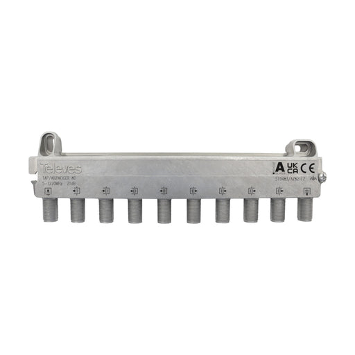Televes - Abzweiger und Verteiler Abzweiger 8f. AZ821FZ 5-1218 MHz AD: 21 dB