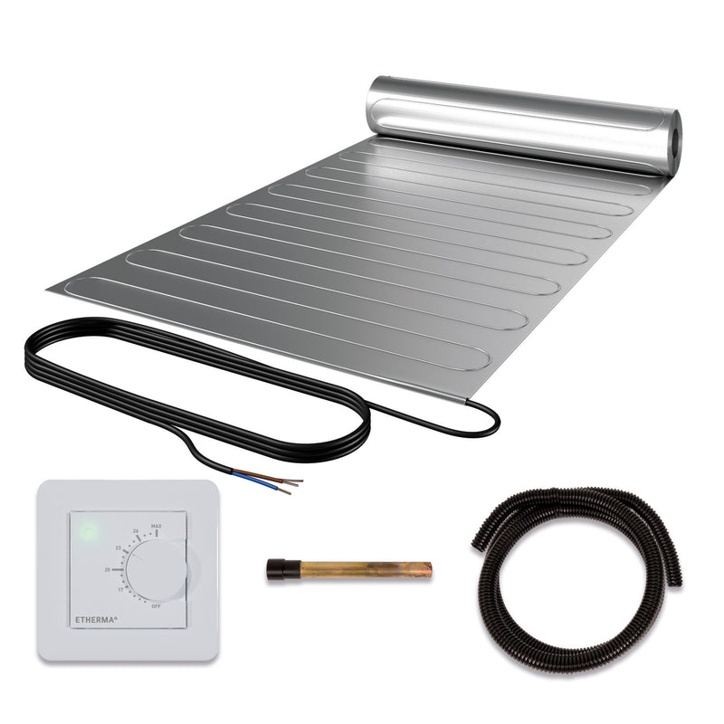 Etherma - Elektrische Flächenheizung Laminotherm-Set SETeFLOORLMBASIC1600 BASIC, 8qm, 960W