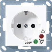 Jung - Steckdose SCHUKO-Steckdose A 521 UF WW 16A 250V alpinweiß − 1 Stück