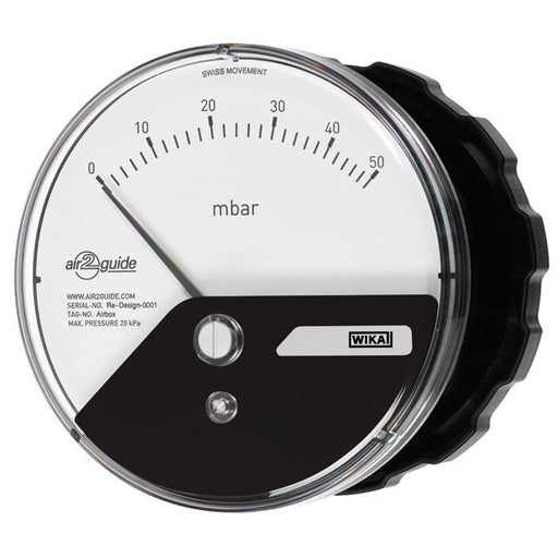 Wika Wiegand - Differenzdruckmanometer Diff.Druck.Messg. A2G-10 30665868 0-500Pa Aufbau