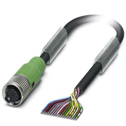 Phoenix Contact - Konfektioniertes Sensor-Aktor-Kabel Sensor-/Aktor-Kabel SAC-17P-5 #1430792 17-pol.RAL9005 5m