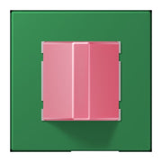 Jung - Behindertenelement für Installationsschalterprogramme Notrufsystem Rufmodul NRS LC 0834 RM 219 vert fonce