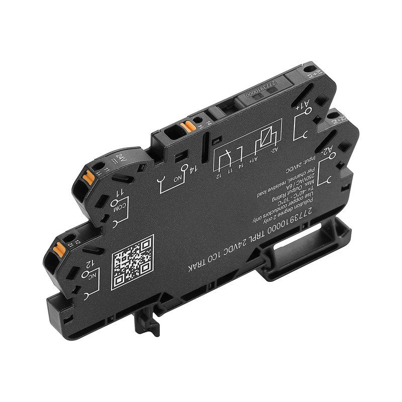 Weidmüller - Schaltrelais Koppelrelais TRPL 24VDC 1CO TRAK − 10 Stück