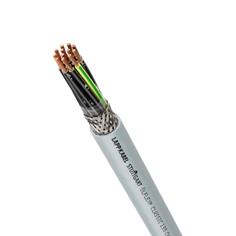Lapp Kabel&Leitung - Energiekabel < 1 kV, für ortsveränderlichen Einsatz ÖLFLEX CLASSIC 135 CH 1123342/1000 4G2,5 − 1000 Meter