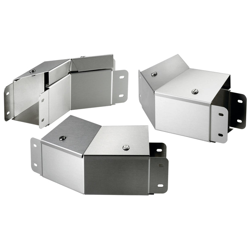 nVent Hoffman - Bogen für Kabelrinne 45 ELB FRONT COVER SLOPED CTS44EFCO45SS OUT