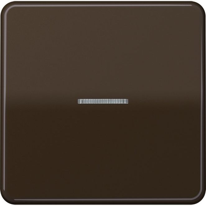 Jung - Bussystem-Tastsensor KNX RF Taster 1fach CD 10911 ST RF BR Duroplast, Serie CD