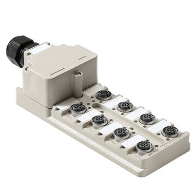Weidmüller - Passiver Sensor-/Aktor-Verteiler (ohne Leitung) Sensor Aktor Verteiler SAI SAI-8-M 3P IDC