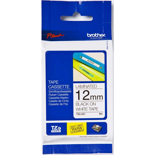 Brother - Schriftband Schriftbandkassette TZe-131 BF.farblos/DF.sw