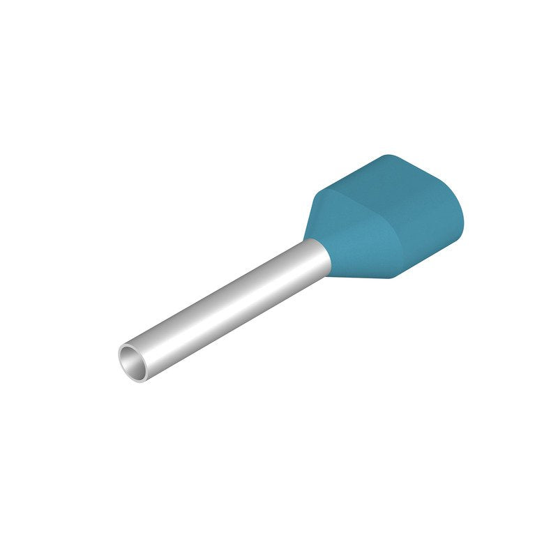 Weidmüller - Aderendhülse H0,75/19TS ZH HBL Zwillings-0.75 mm² − 500 Stück