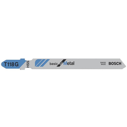 Bosch - Stichsägeblatt T 118 G 2608631674 Basic for Metal