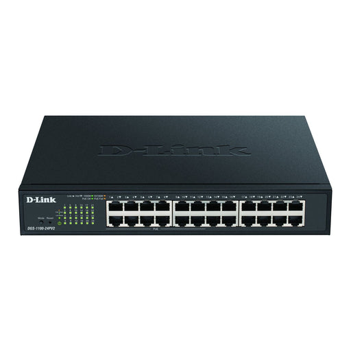 DLink - Netzwerk Switch 24-Port Gigabit Switch DGS-1100-24PV2/E PoE Smart