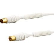 E+P Elektrik - Konfektioniertes Koaxkabel Antennenkabel 5m ws AB 205 G LOSE Gold