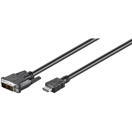 Goobay - Konfektioniertes A/V-Kabel DVI-D/HDMI-Kabel 50581 Single-Link/St(TypA)