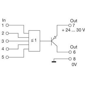Weidmüller - Logikmodul Zubehör Signalwandler DK OR 35 24VDC − 5 Stück