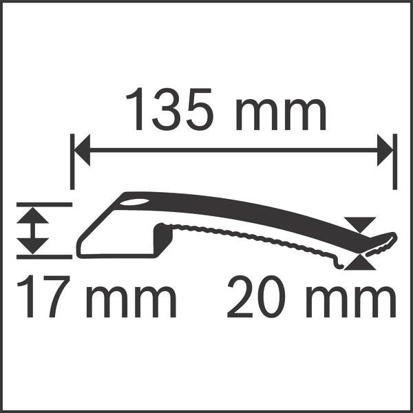 Bosch - Kabelbügel PRO EPB Kabelbügel, 8 1600A032GB Kabel NYM 3x1,5 mm²