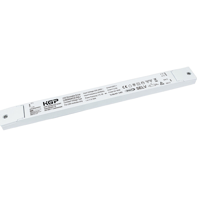 Barthelme - LED-Betriebsgerät Netzteil SLIM CV 24V/DC 66000331 24-60W IP20 DALI2