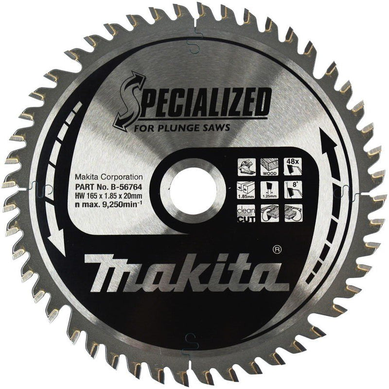 Makita - Säbelsägeblatt Sägeblatt Specialized B-56764 165x20x48Z