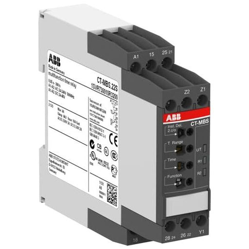 ABB Stotz S&J - Zeitrelais Multifunktionzeitrelais CT-MBS.22S 24-48VDC 24-240VAC