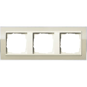 Gira - Abdeckrahmen 3fach 0213771 klar sand
