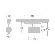 Thorn - Downlight/Strahler/Flutlicht LED-Strahler GRAFFITI #96108741 930