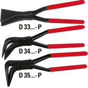 BESSEY - Falzwerkzeug Falzzange 90 Grd gebogen D351-60-P PVC Griffe