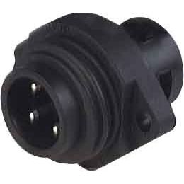 Hirschmann ICON - Rundsteckverbinder, feldkonfektionierbar (Industriesteckverbinder) Stecker CA 3 GS 3p