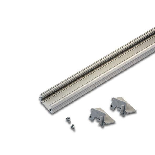 Hera - Mechanisches Zubehör/Ersatzteile für Leuchten LED Einfräsprofil 61500032410 1m alu-eloxiert − 10 Stück