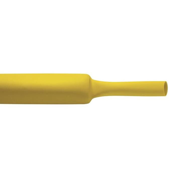 Cellpack - Schrumpfschlauch Warmschrumpfschlauch SR1F/6.4-3.2/YE/1m Schrumpfrate 2 : 1 − 10 Stück