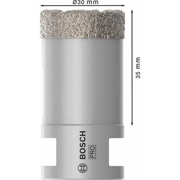 Bosch - Bohrer PRO Ceramic dry 2608587119 Trockenbohrkrone 30